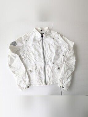 HARLEY DAVIDSON Winged Tribal Logo Moto Jacket